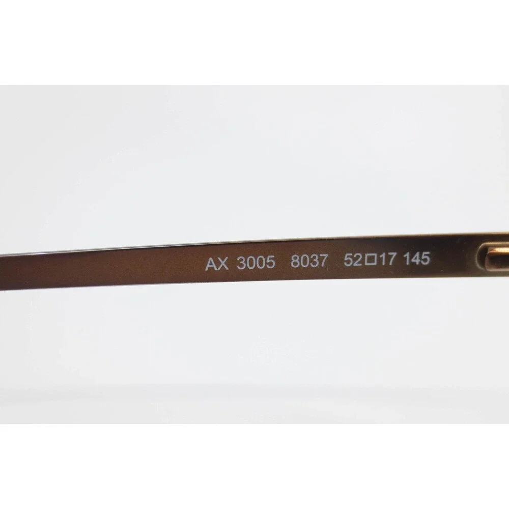 Armani Exchange AX 3005 8037 Tortoise Shell Eyeglass Frames 52-17-145